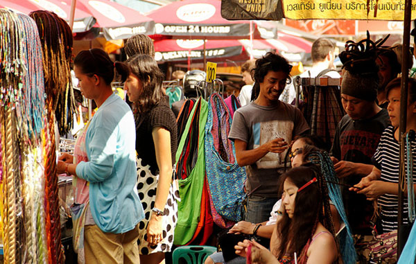 mua sắm tại Bangkok