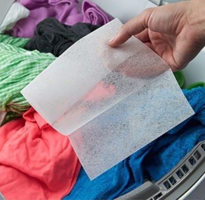 Cách sử dụng giấy thơm cho máy sấy quần áo