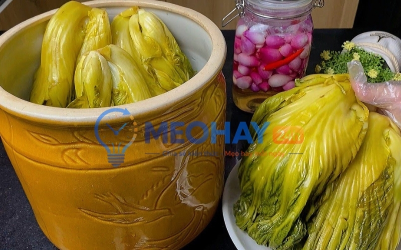 Bảo quản dưa chua đúng cách
