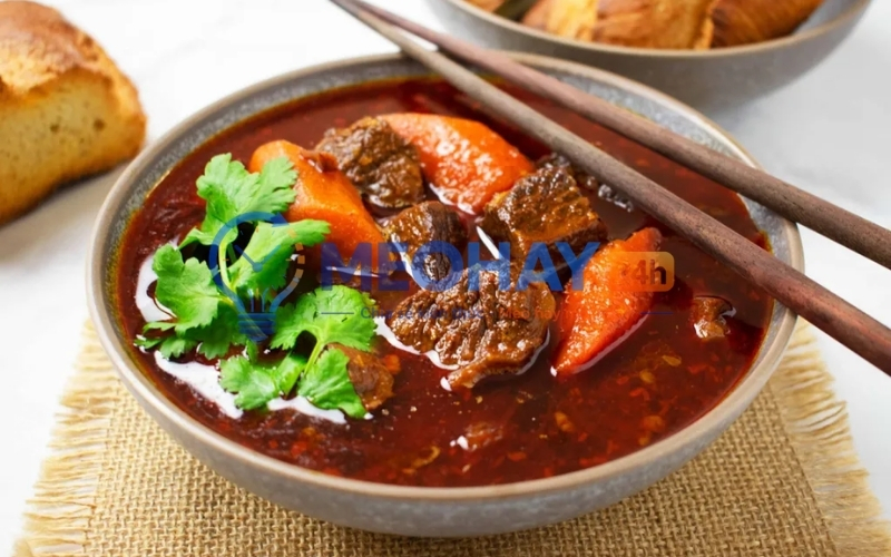 Cách bảo quản bò kho và hâm nóng đúng cách