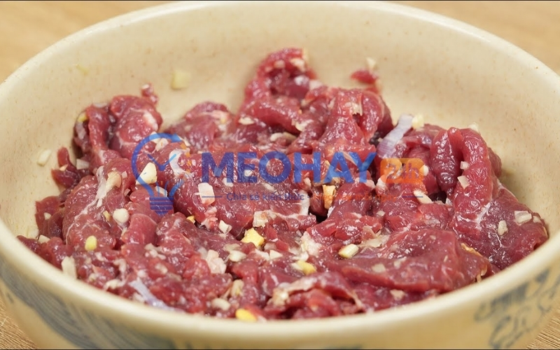 Cách ướp thịt bò đậm đà