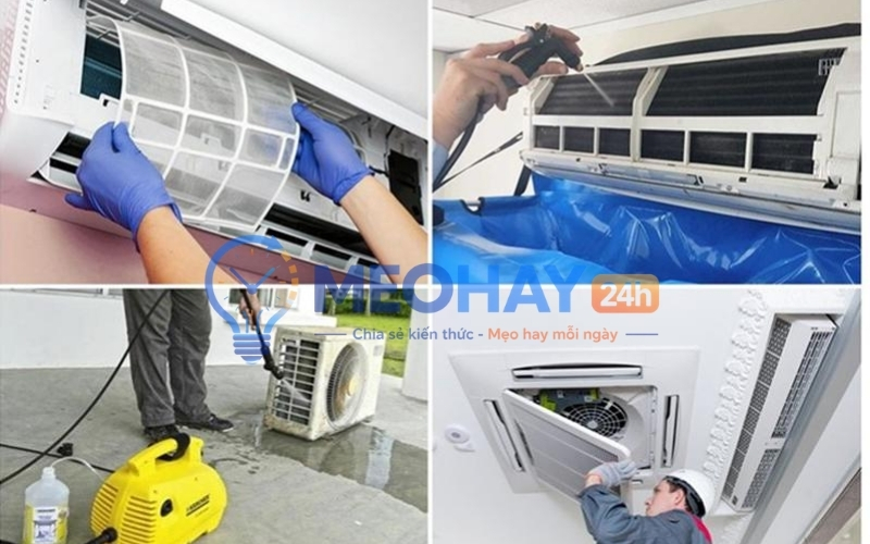 Vệ sinh điều hòa đúng cách